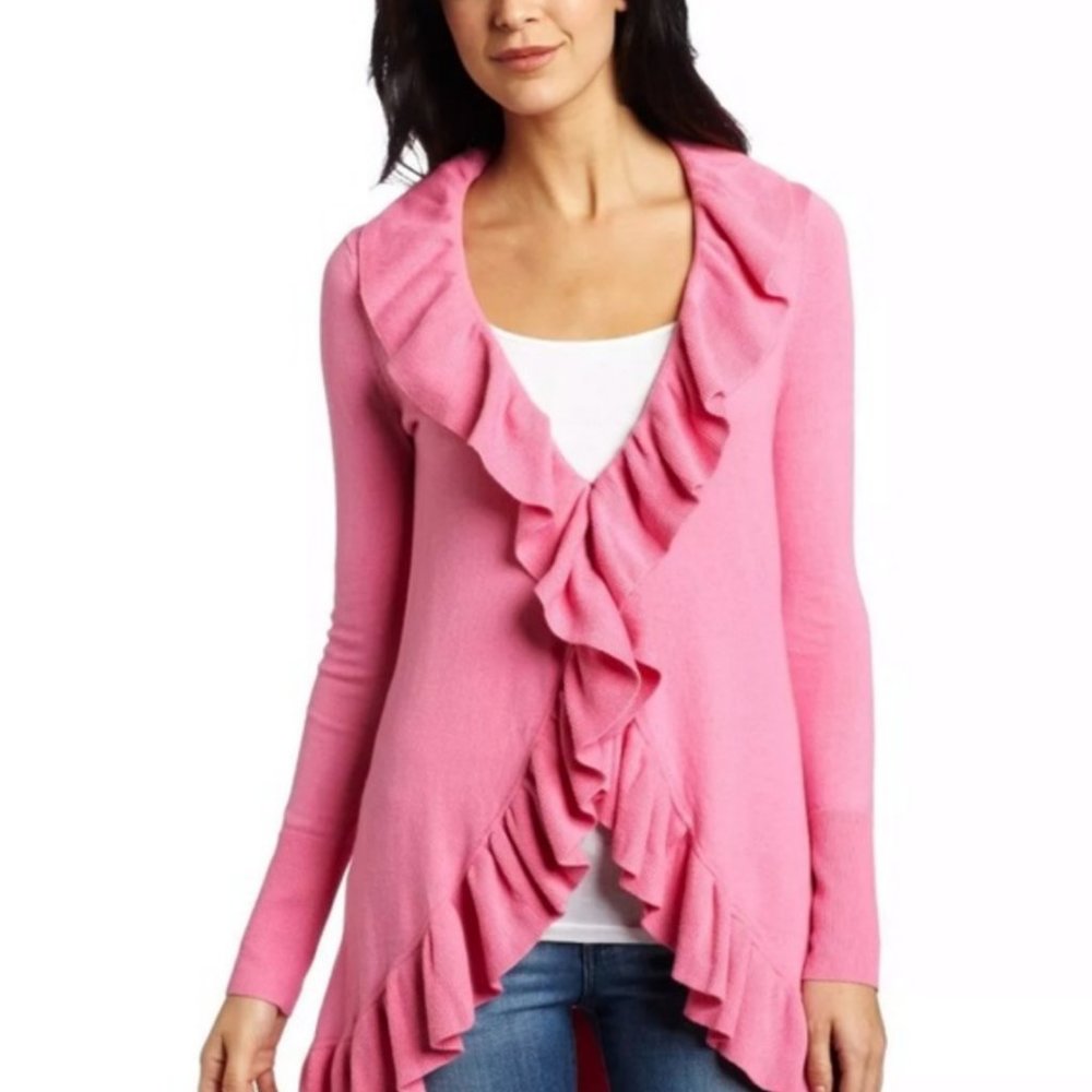 Lilly Pulitizer IVORY/CREAM Cardigan Large